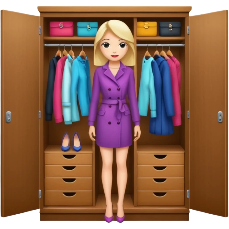Women closet emoji