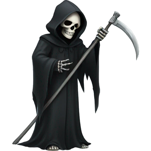 Grim reaper emoji