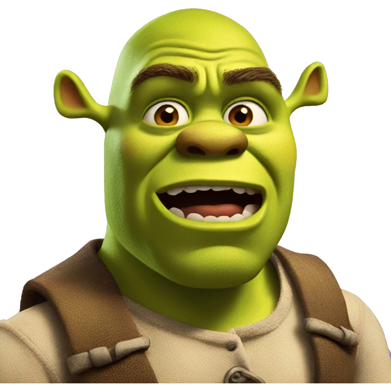 shrek scared emoji