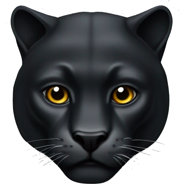 Animal pantera negra emoji