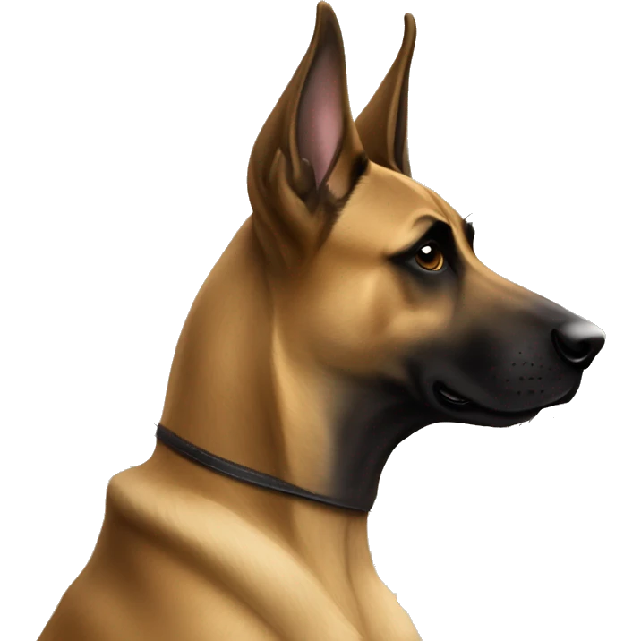malinois prends des notes  emoji