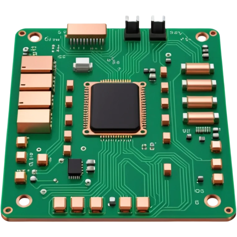 motherboard 3D oblique view emoji