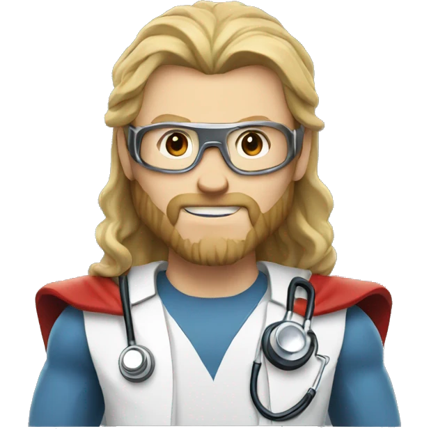thor as doctor emoji