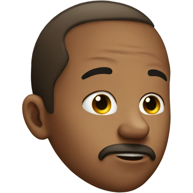 Picking nose emoji