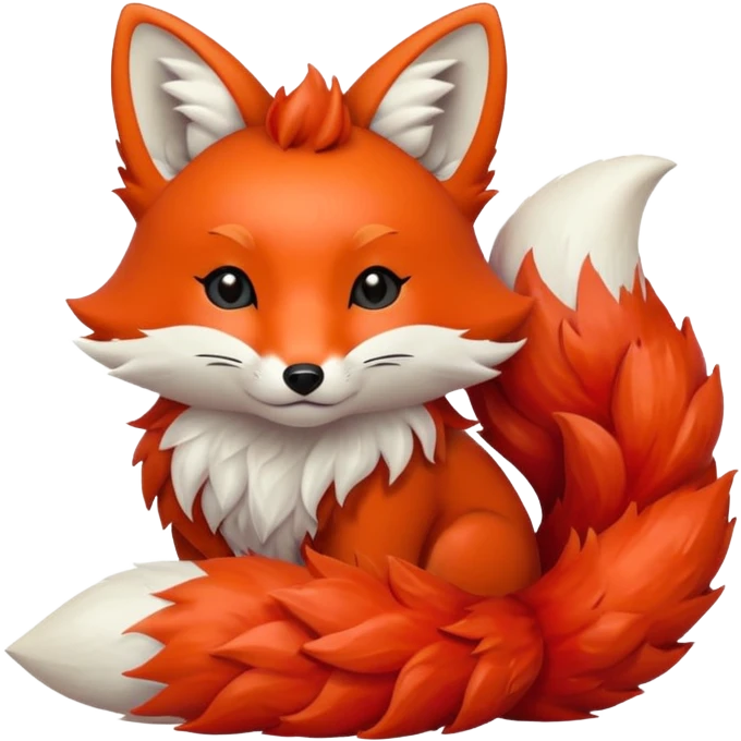 Blox fruits kitsune fruit, red fur emoji