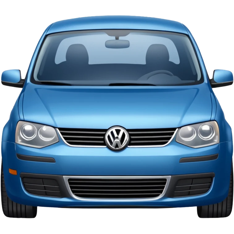 BLUE volkswagen Jetta 2003 emoji