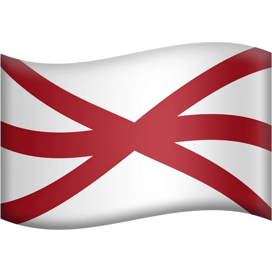 Imperio español bandera emoji, × roja en fondo blanco emoji