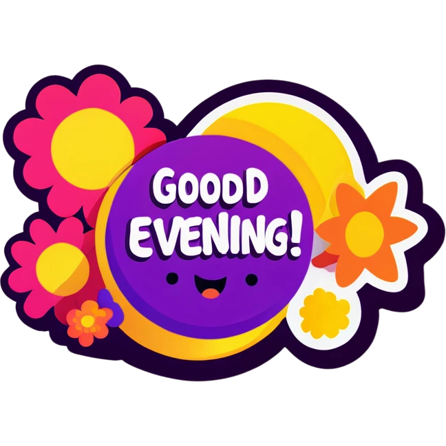GOOD EVENING! emoji