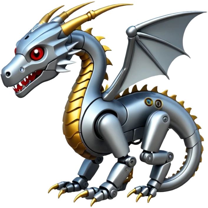 robotic dragon emoji
