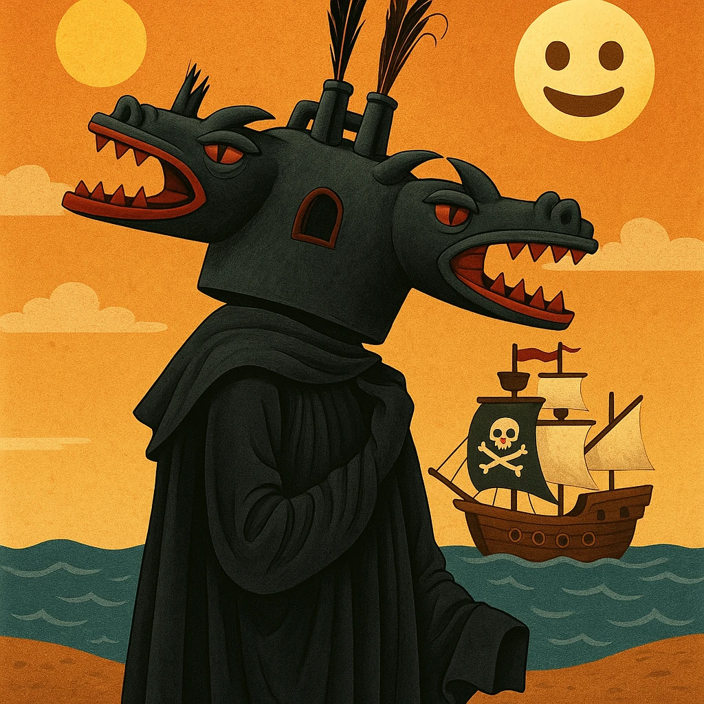 pirate ship emoji