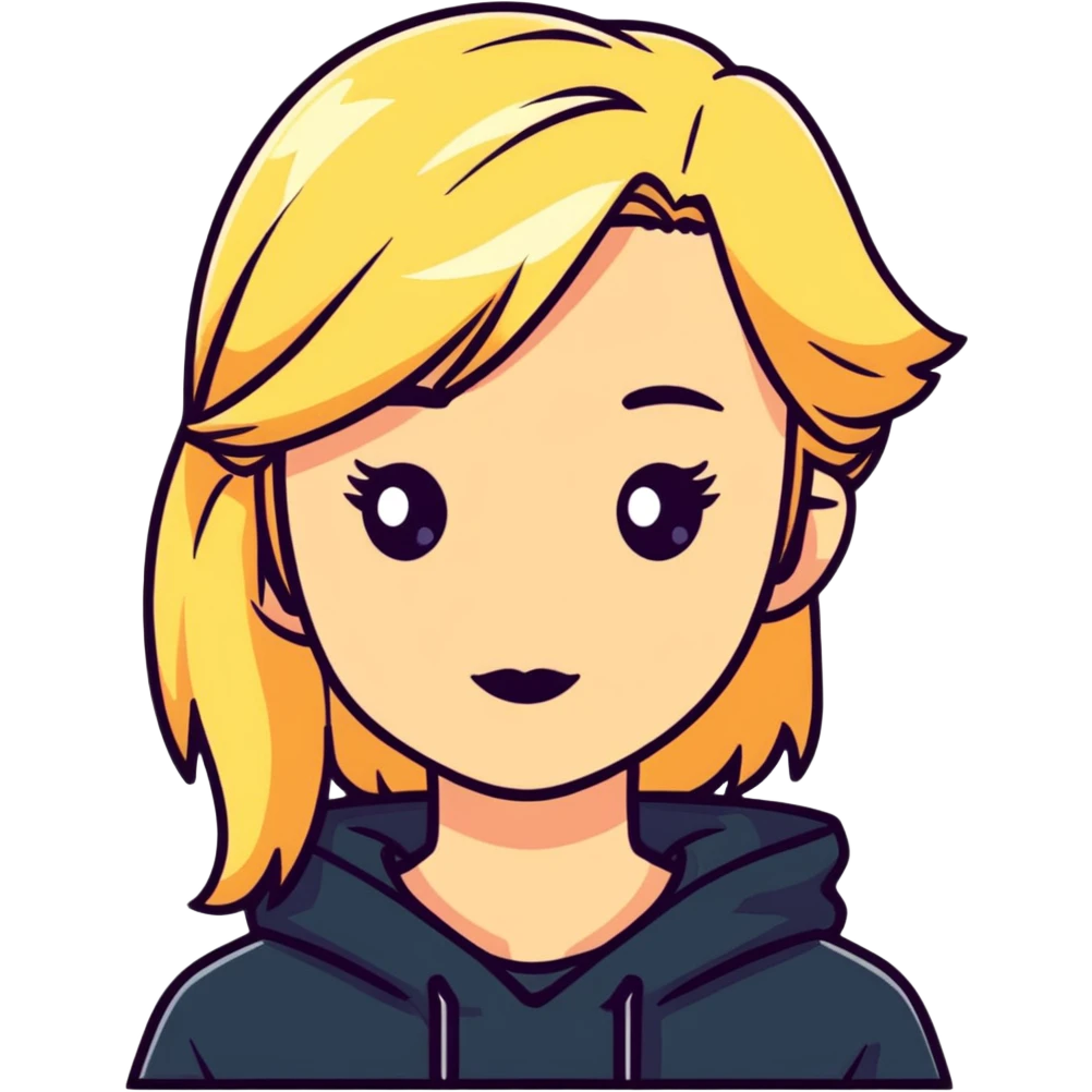blonde girl emoji
