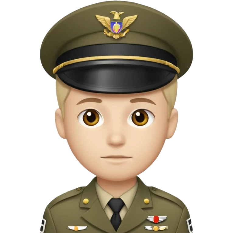 soldier with striped clothes emoji