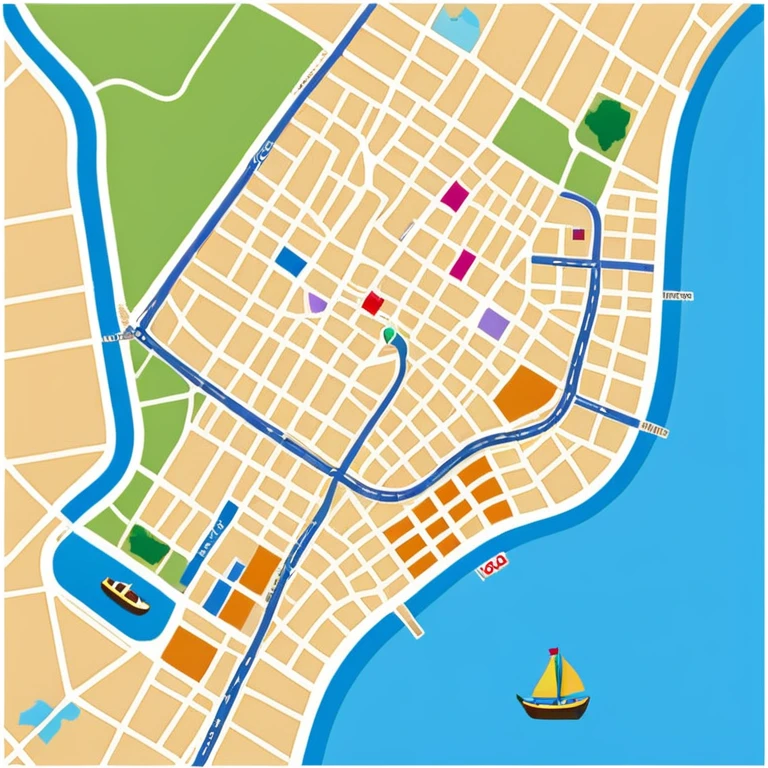 Generate a correctly Lima Peru map emoji