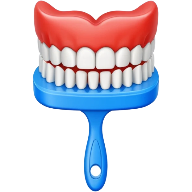 Denture brush emoji