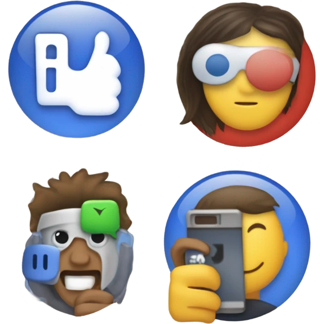 social media, youtube emoji