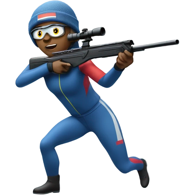 biathlon shooter emoji