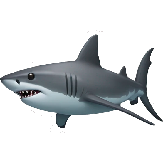 shark with topha emoji