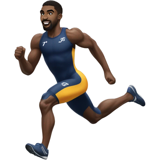 Noah Lyles sprinting emoji