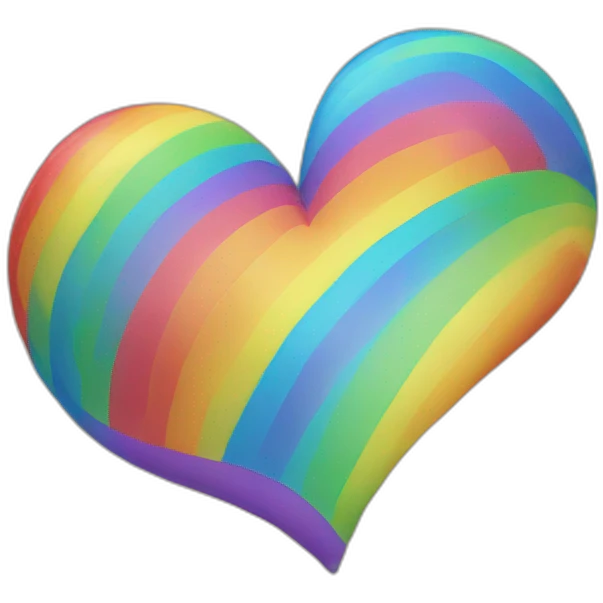Rainbow_heart emoji
