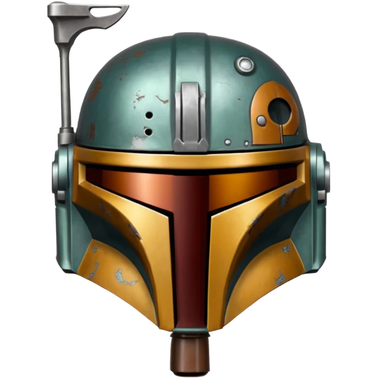 Mandalorian helmet emoji