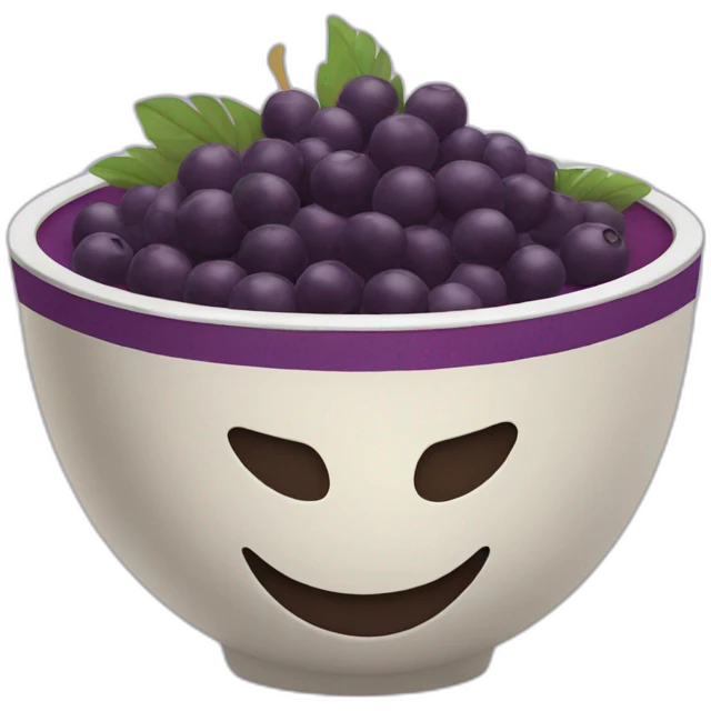 acai bowl emoji