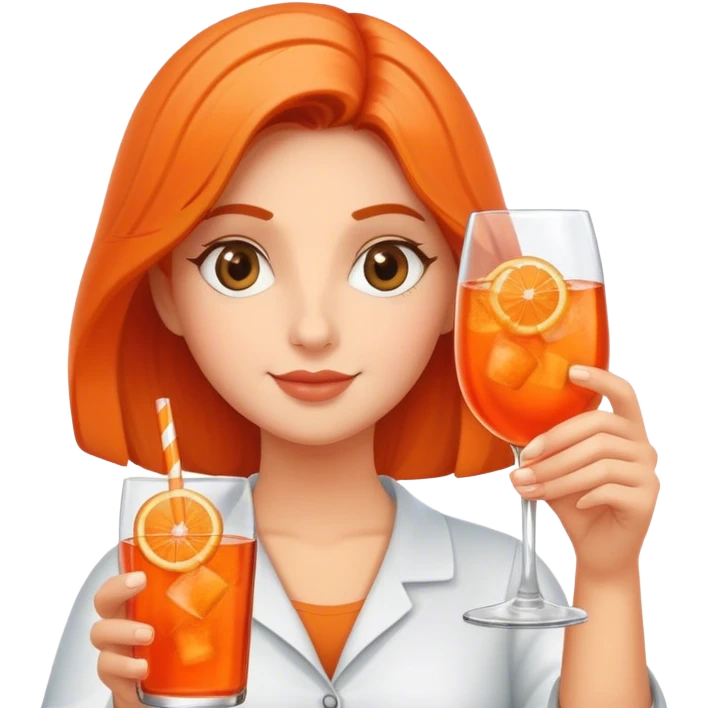 A little aperol very cute emoji