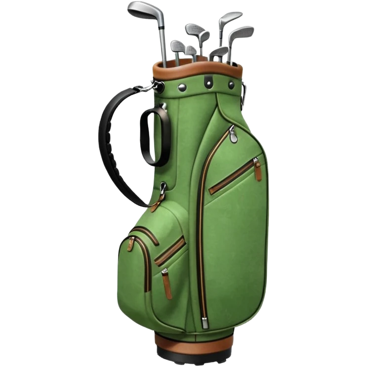 golf bag with a strap emoji