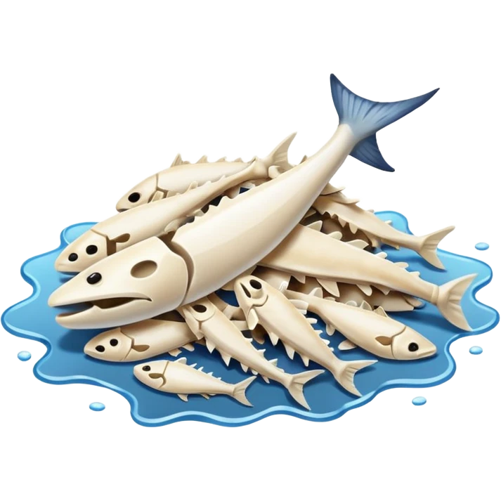 Bones of fish emoji