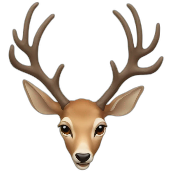 deer horns emoji