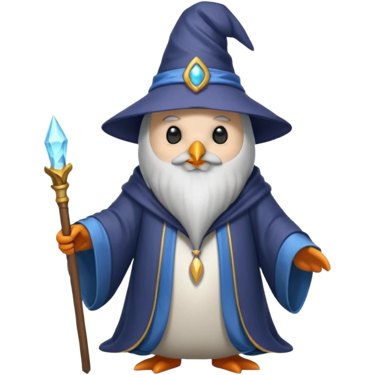 جادوگر پنگوعن emoji