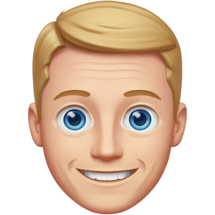 Dave Farrell with blue eyes emoji