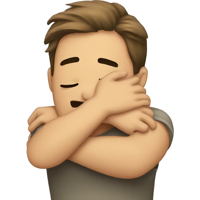 crying hug emoji