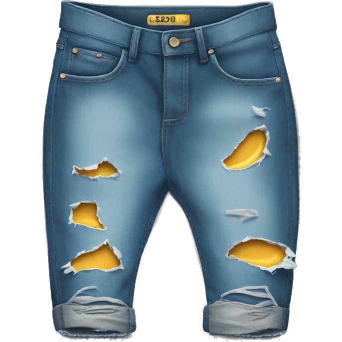 Ripped jeans emoji