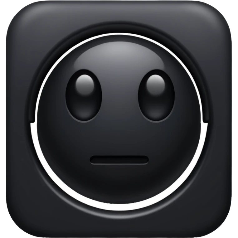 Black emoji