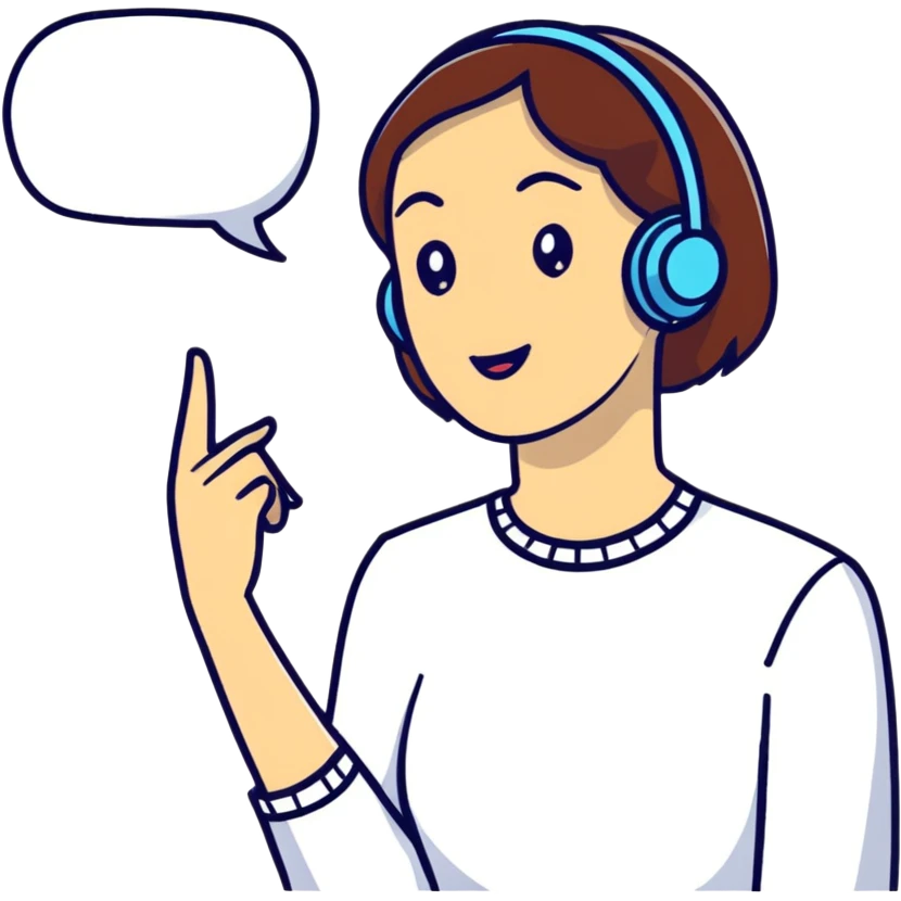 talking woman emoji