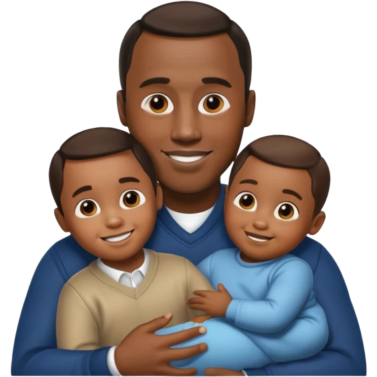 Diddy holding child emoji