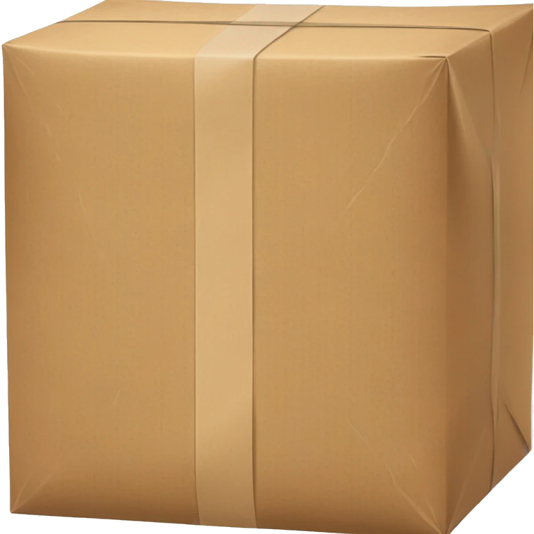 brown paper package from santa  emoji