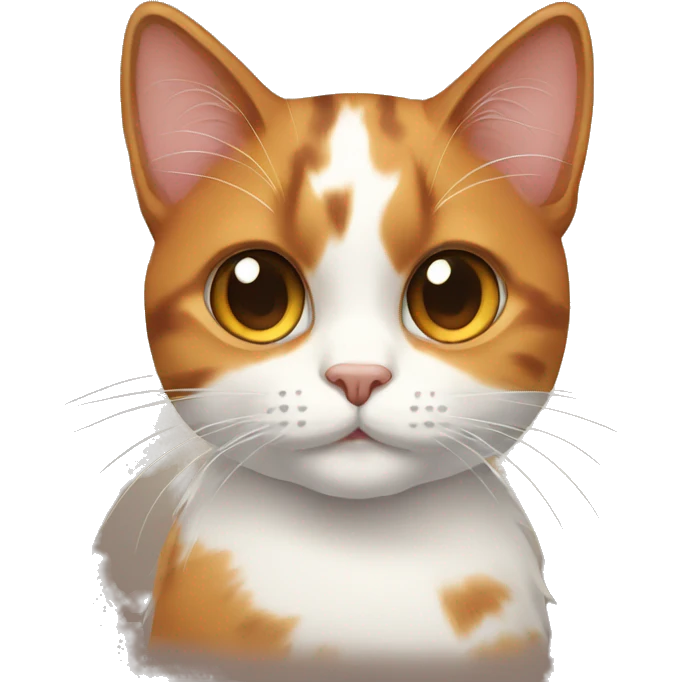 Calico cat emoji