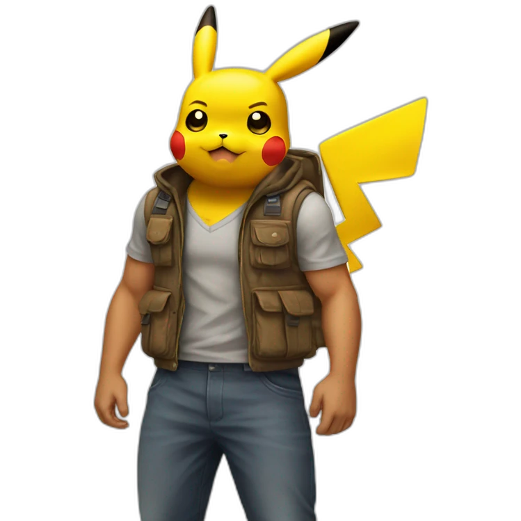 Pikachu flex  emoji