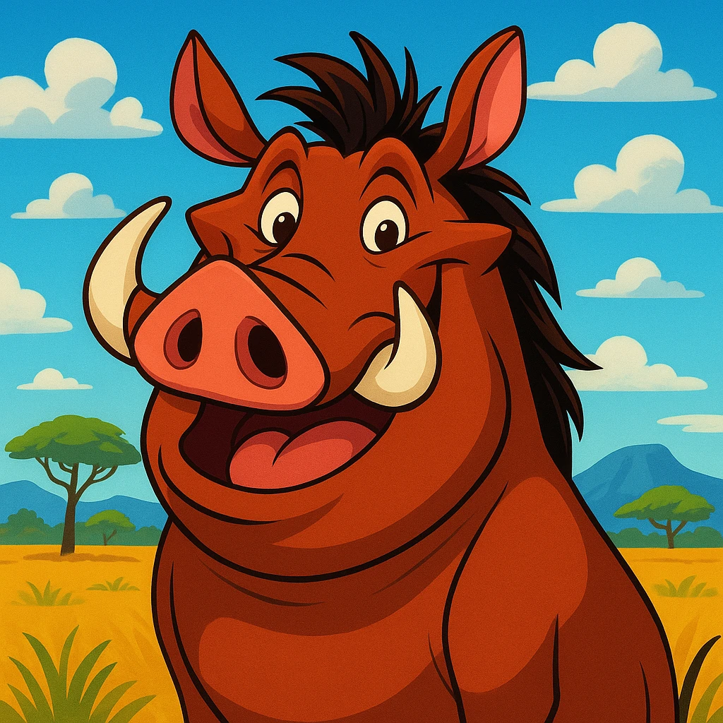 Pumbaa emoji