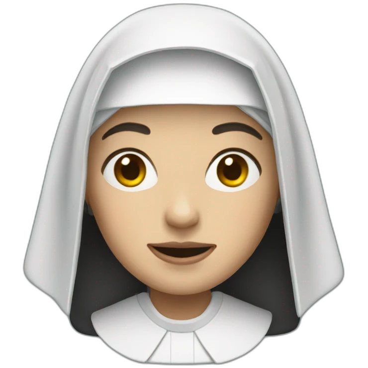 The nun emoji