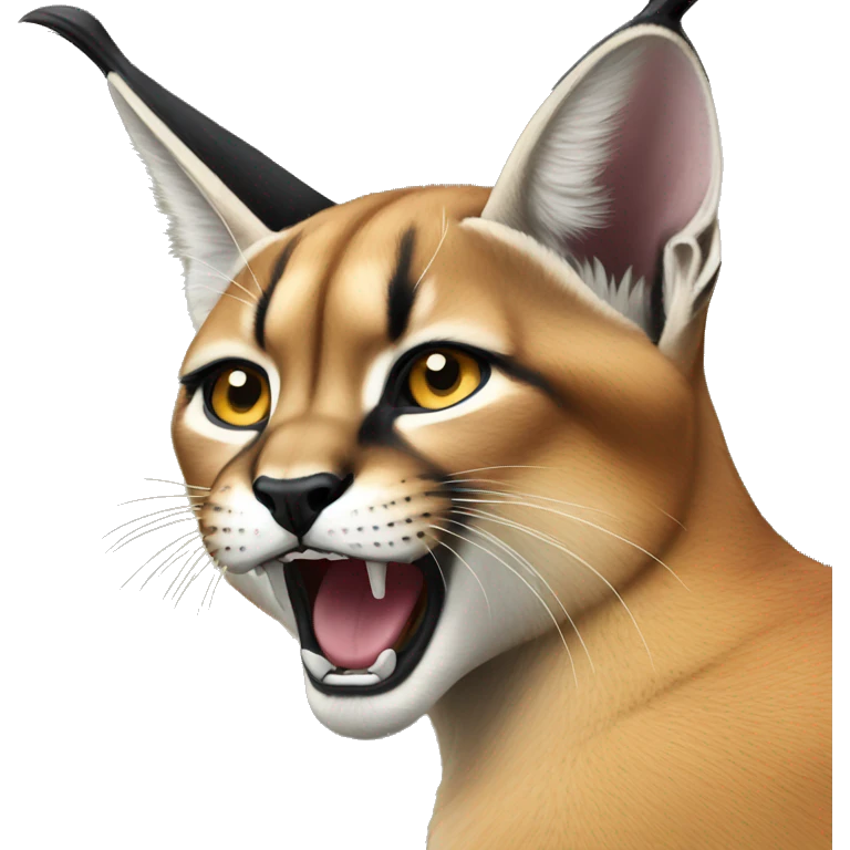 Caracal crying  emoji