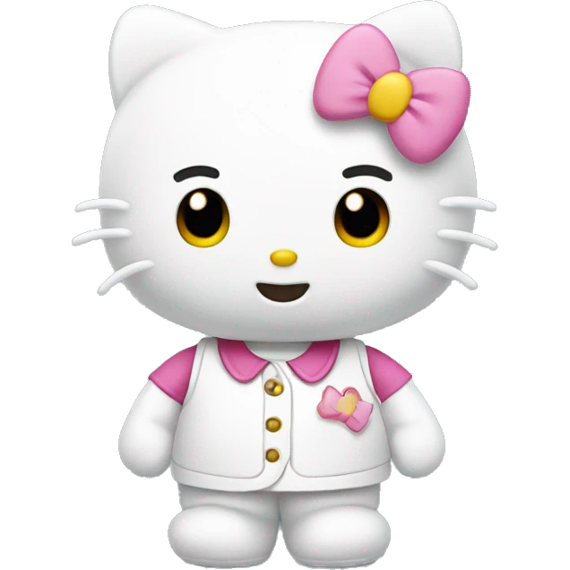 White hellokitty emoji