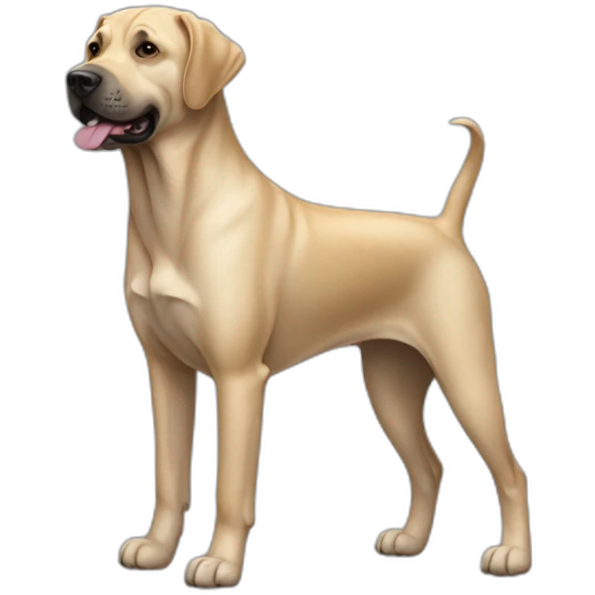 Labradane Dog Full Body emoji