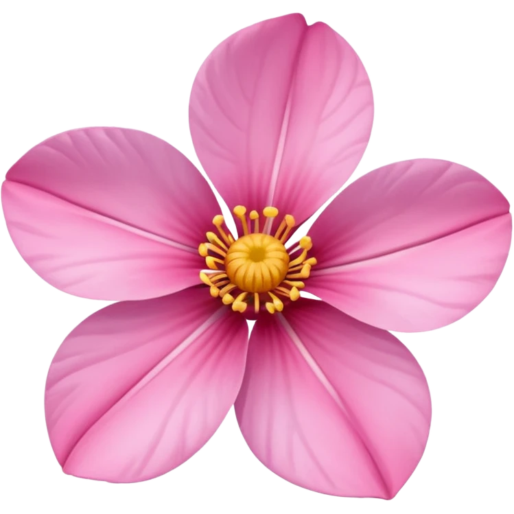 pink flower emoji