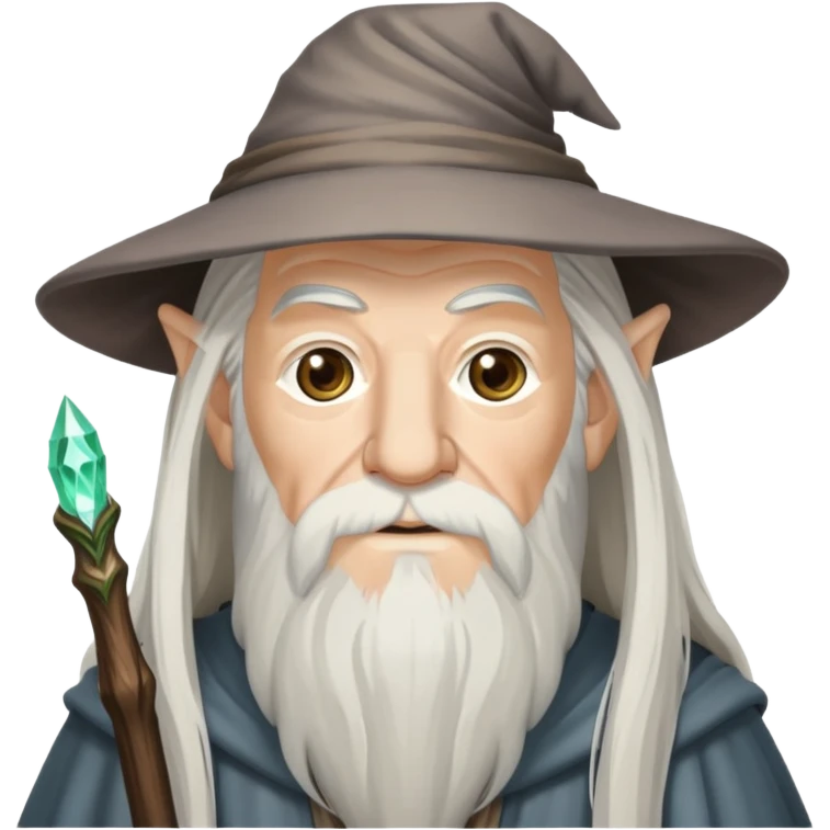 Gandalf from The Lord of the Rings emoji