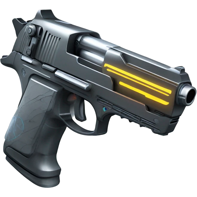 sci fi desert eagle gun emoji