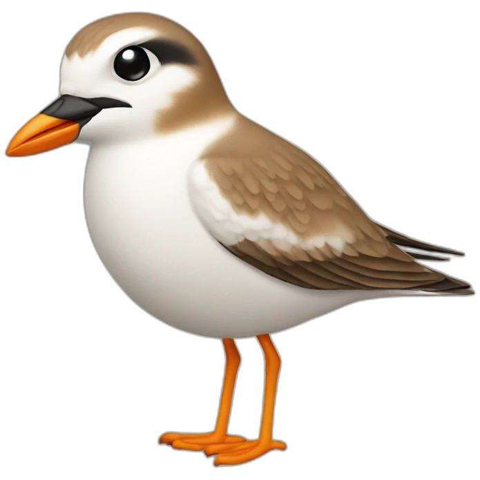 plover with fire emoji