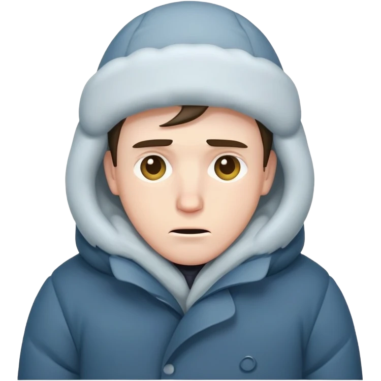 freezing man emoji