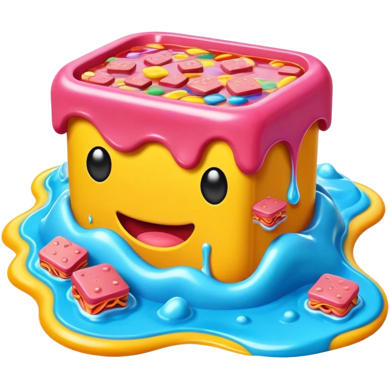 spam land surreal dali melting landscape emoji